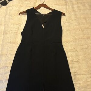 Babaton Black Midi Dress